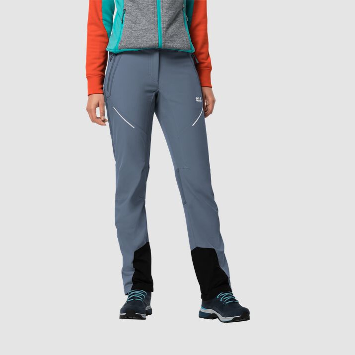 Pantalón Invierno Jack Wolfskin Gravity Slope Mujer Azules Mexico-1859123